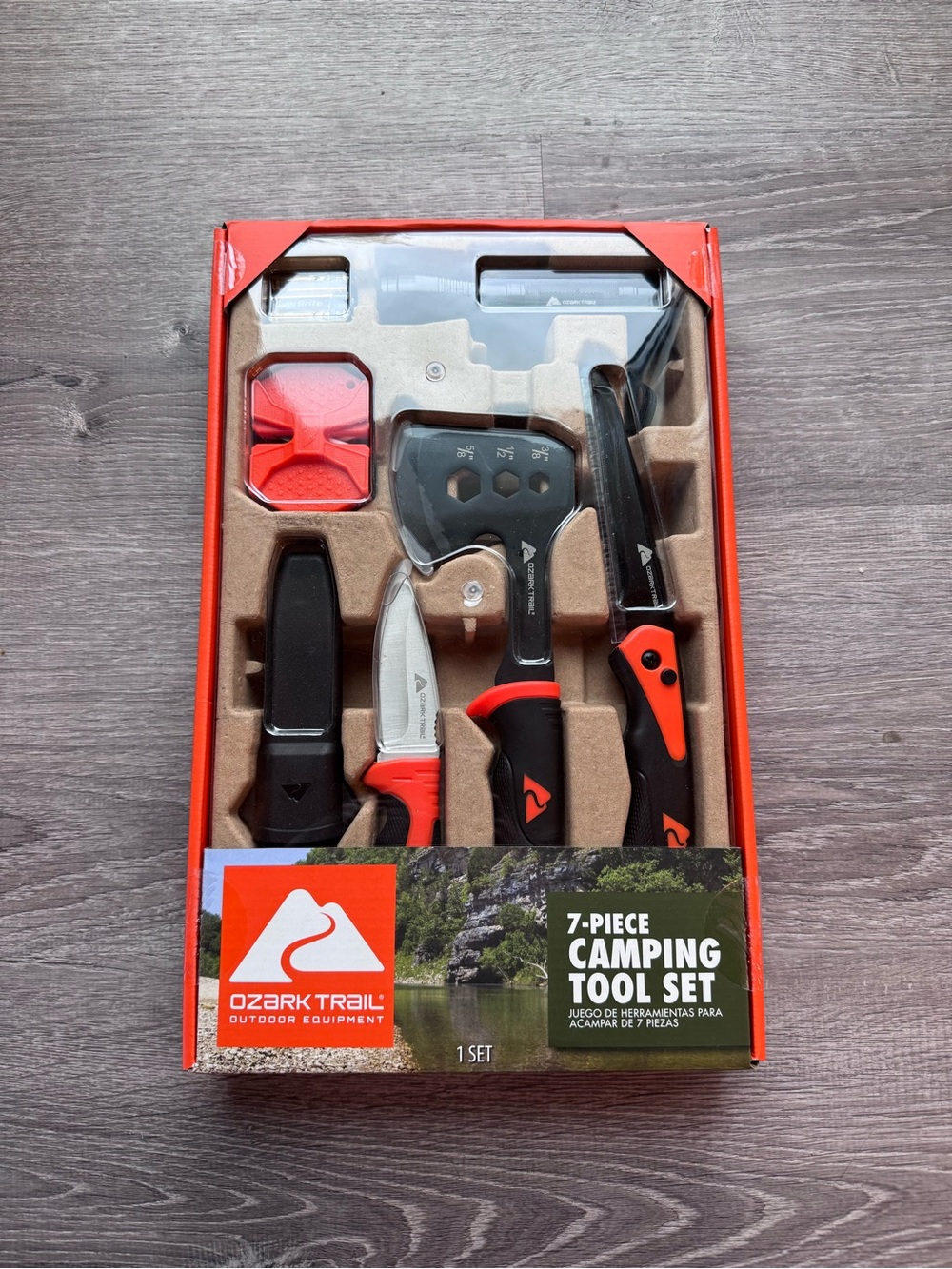 Ozark Trail 7 piece camping tool set